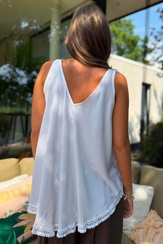 Lani Vest White